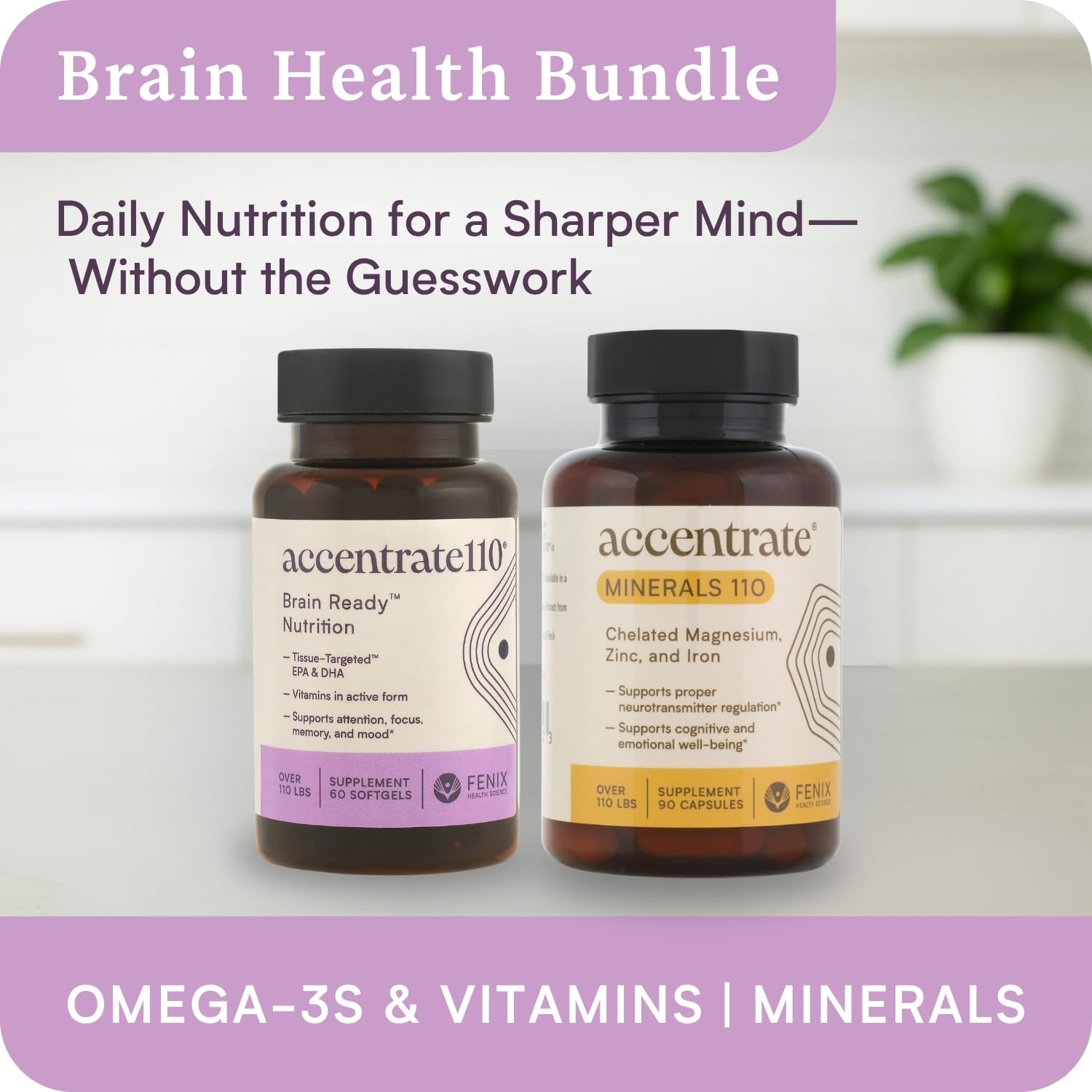 Daily use instruction for Accentrate110