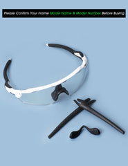 Compatibility overview showing Oakley Radar EV models supported by Acefrog kit
