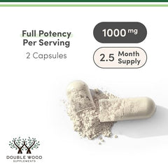 Acetyl L-Carnitine 1,000mg bottle – side view