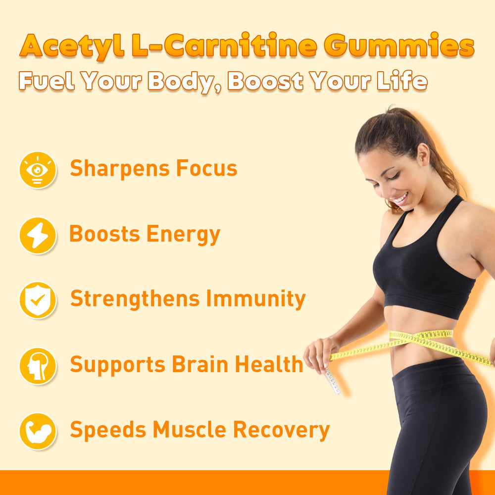 Gummies and ingredient highlights including vitamins B6, B12, C