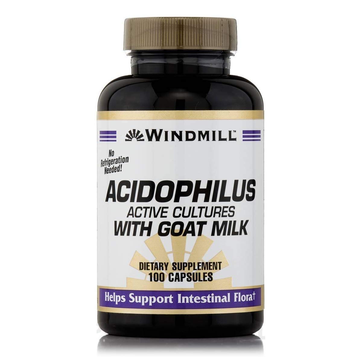 Acidophilus with Goat Milk 100 Capsules by Windmill