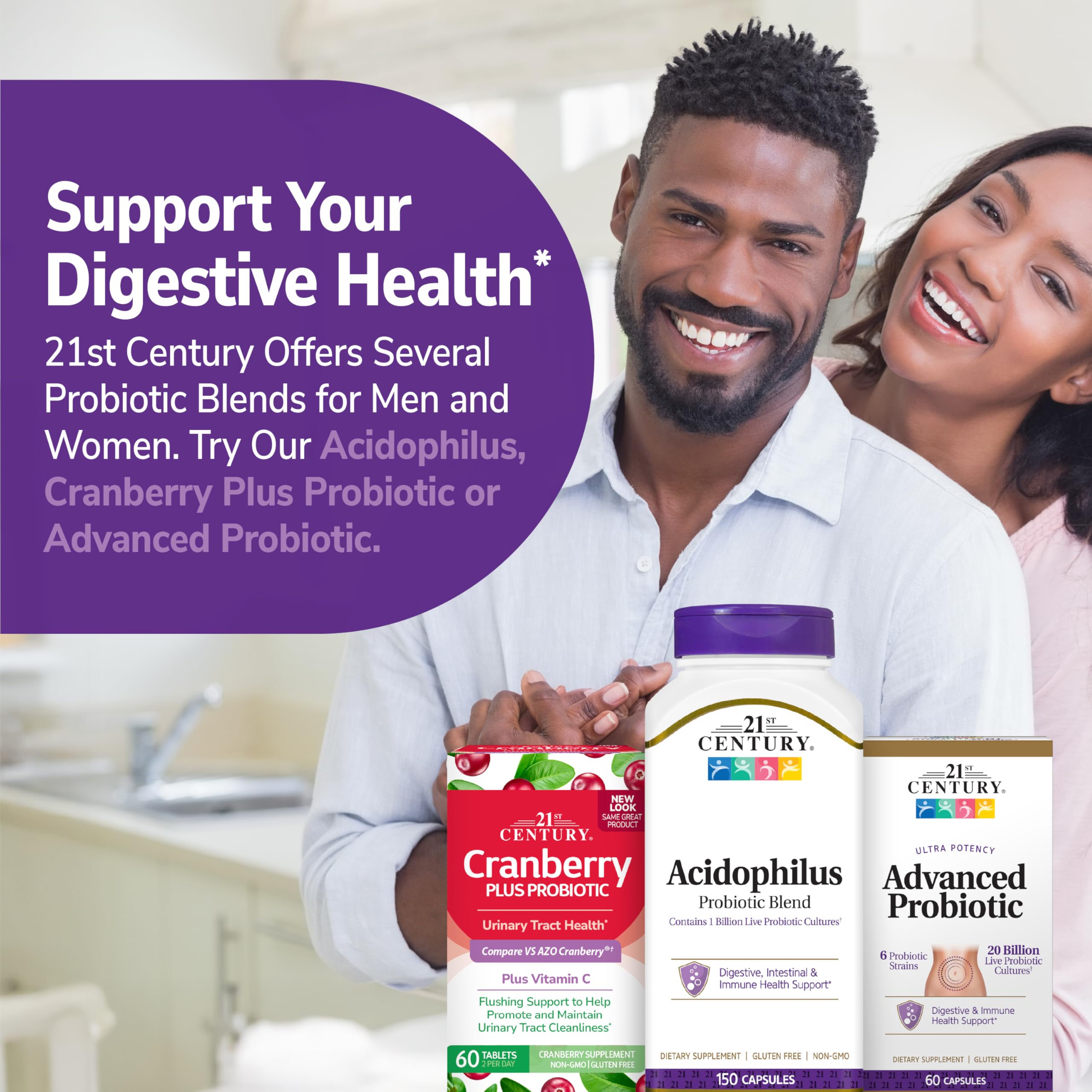 Bottle label listing Lactobacillus acidophilus among other strains.