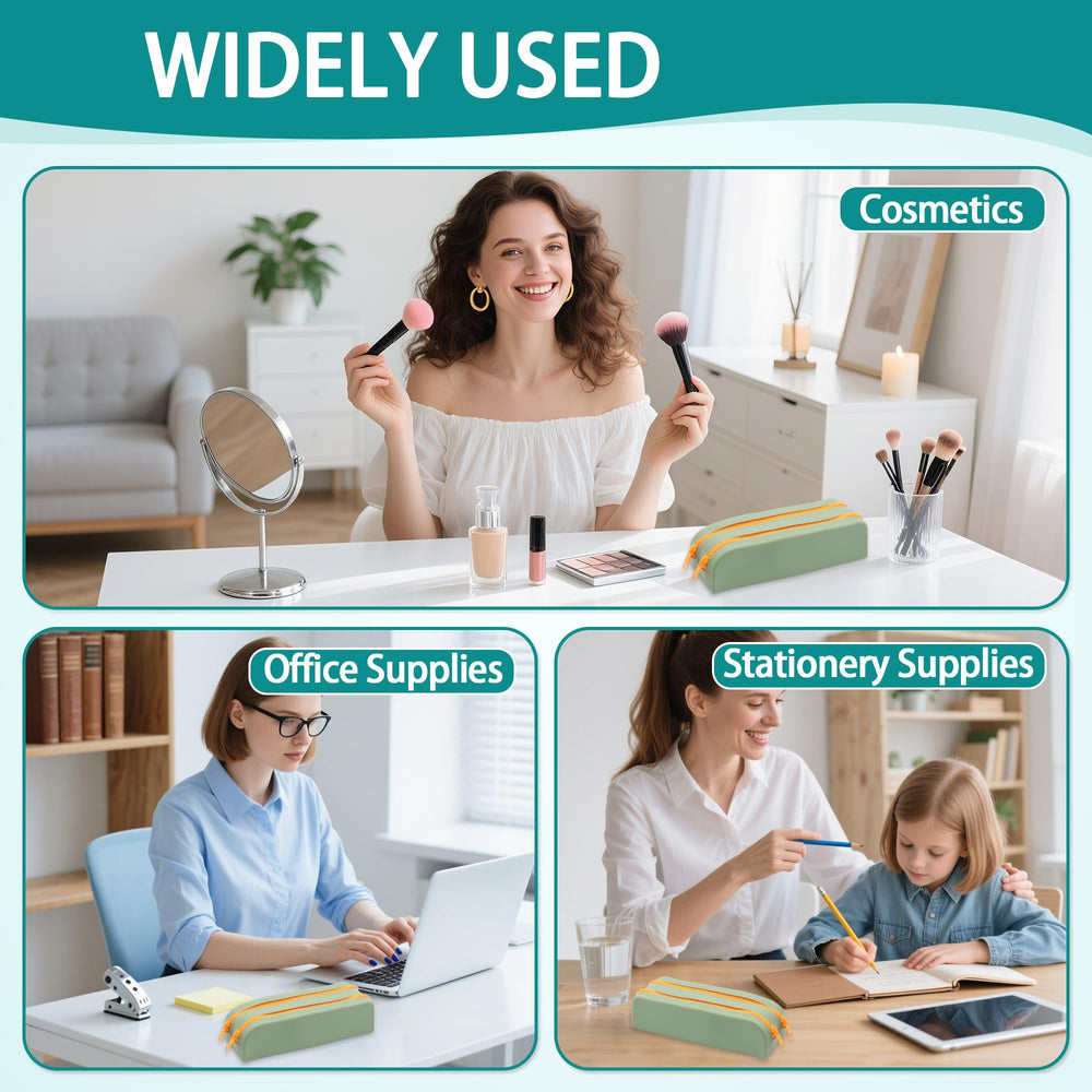 Compact 8 x 2.6 x 2.2 inch lens organizer design for on-the-go