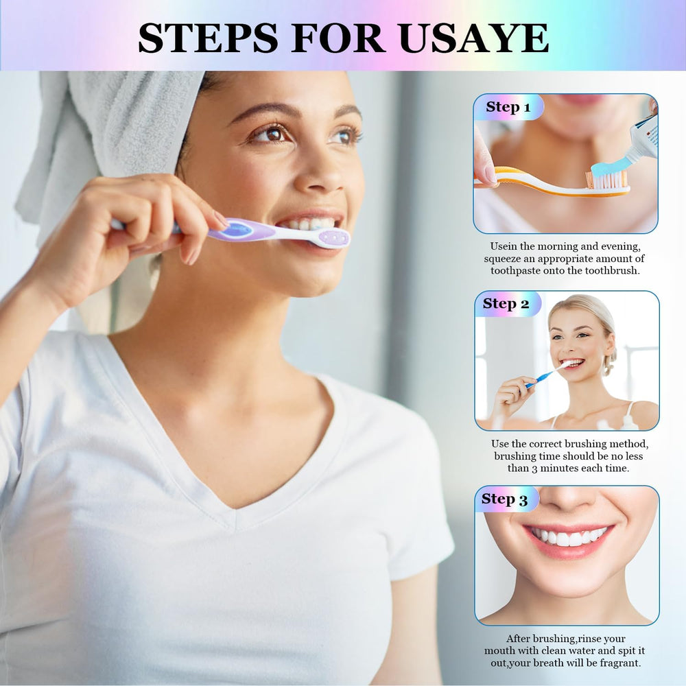 Minty fresh breath representation for 24-hour freshness