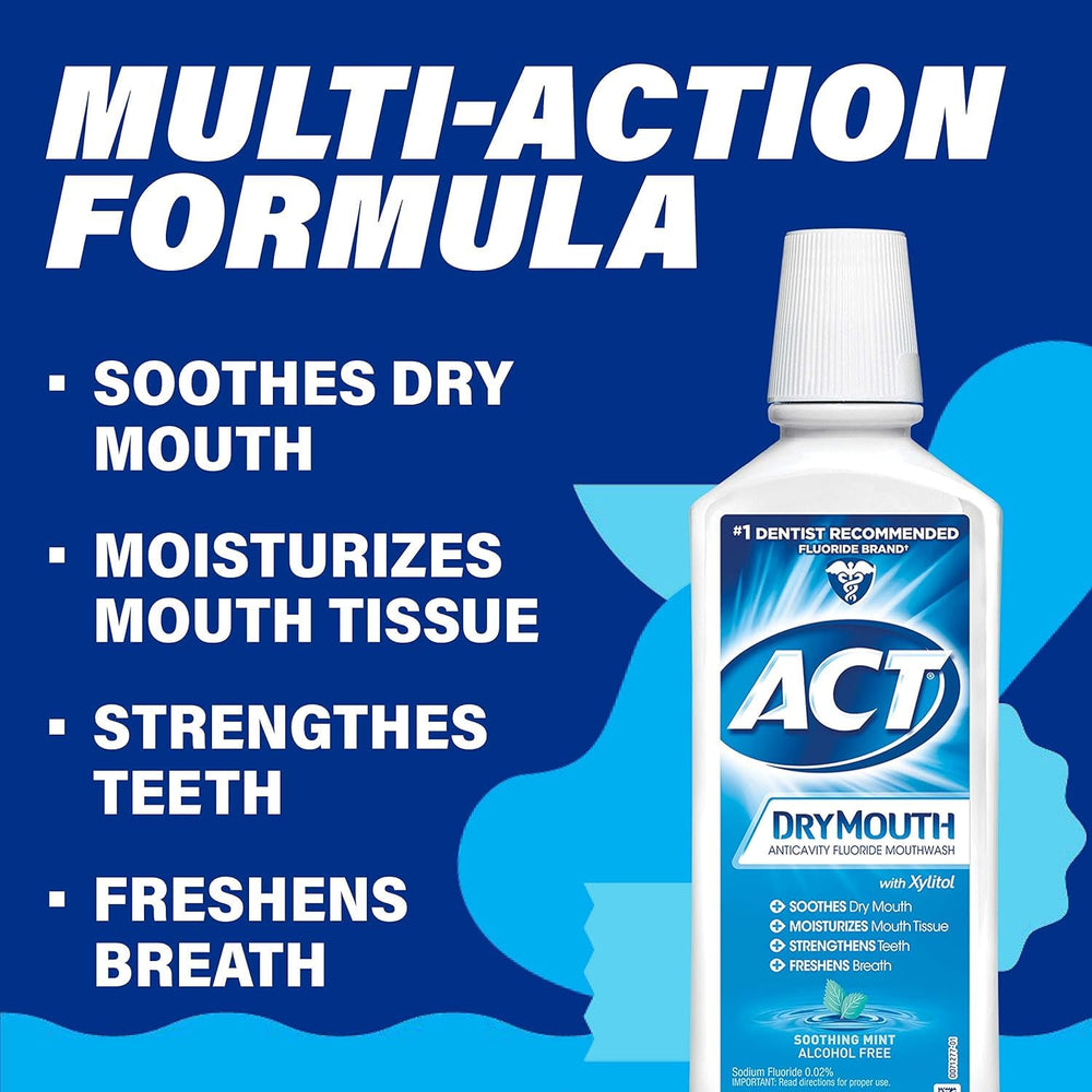 Act Tot Care Dry Mouth RN 18z bottle - left side