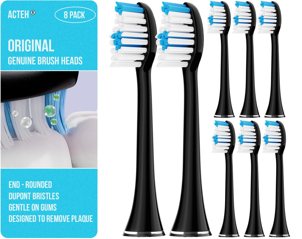 Acteh Genuine Toothbrush Heads for ActeSonic Edge and JetWave – product image 2
