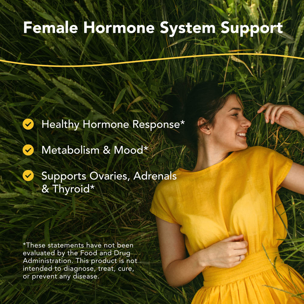 Woman representing hormone balance with ActiFEM