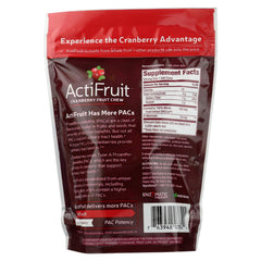 Close-up of ActiFruit cranberry soft chew