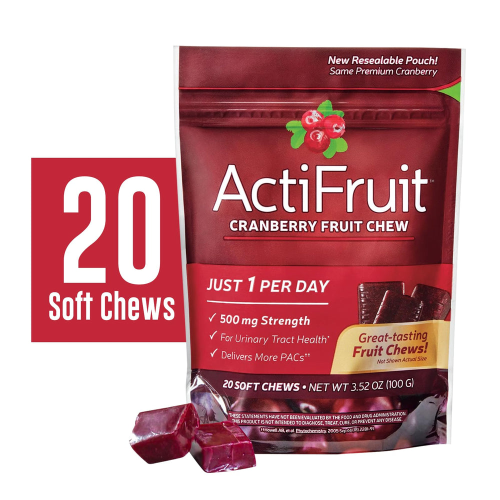 ActiFruit 20 Soft Chews multi-pack packaging
