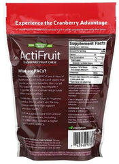 Close-up of ActiFruit Cranberry chews with Cran-Max