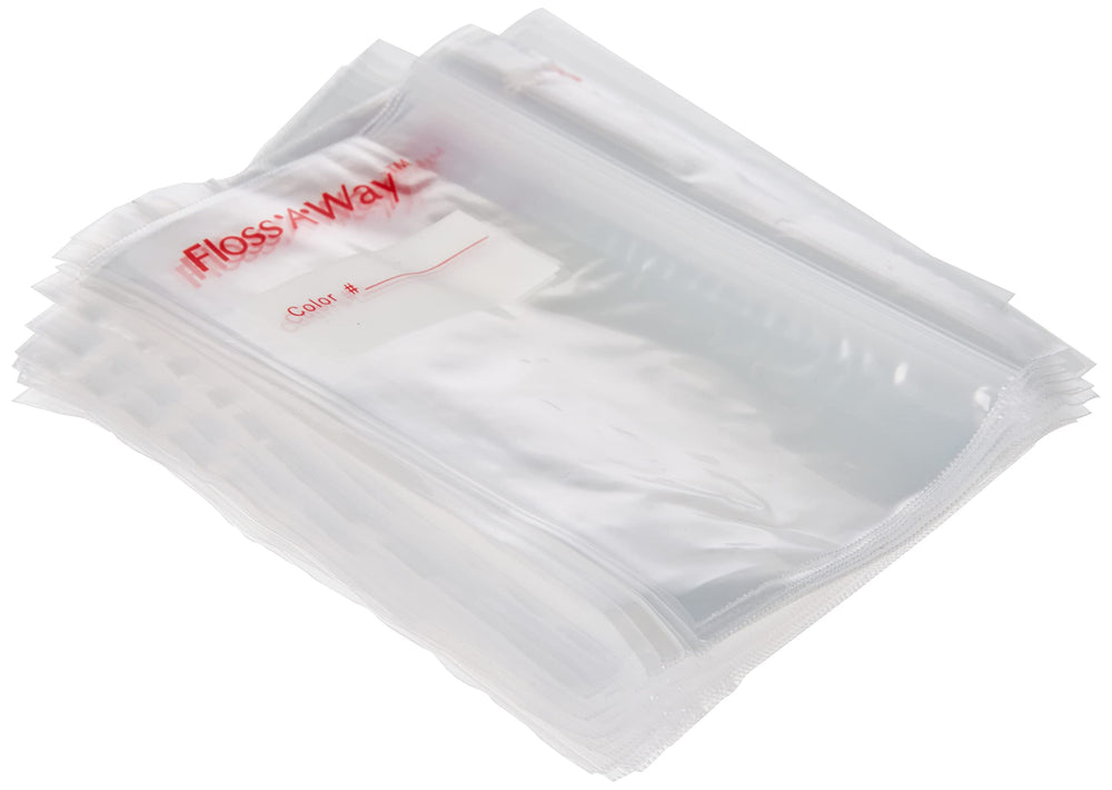 Floss organizer showing embroidery floss being stored