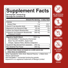 Berry Lemonade Daily Digestive Tonic powder packaging