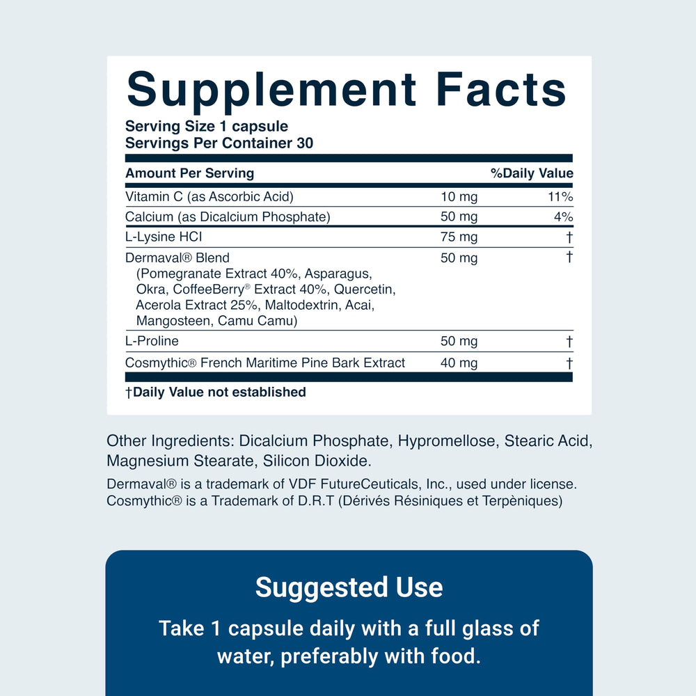 Close-up of Essential Skin Food capsules