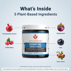 Model with youthful-looking skin