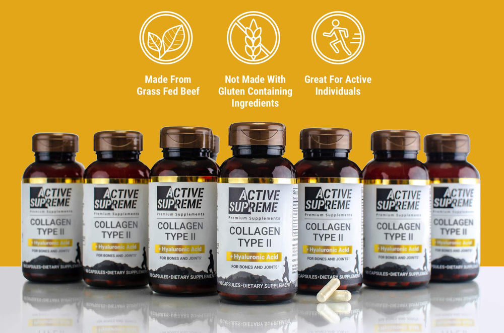 Active Supreme supplement facts close-up showing third-party tested quality