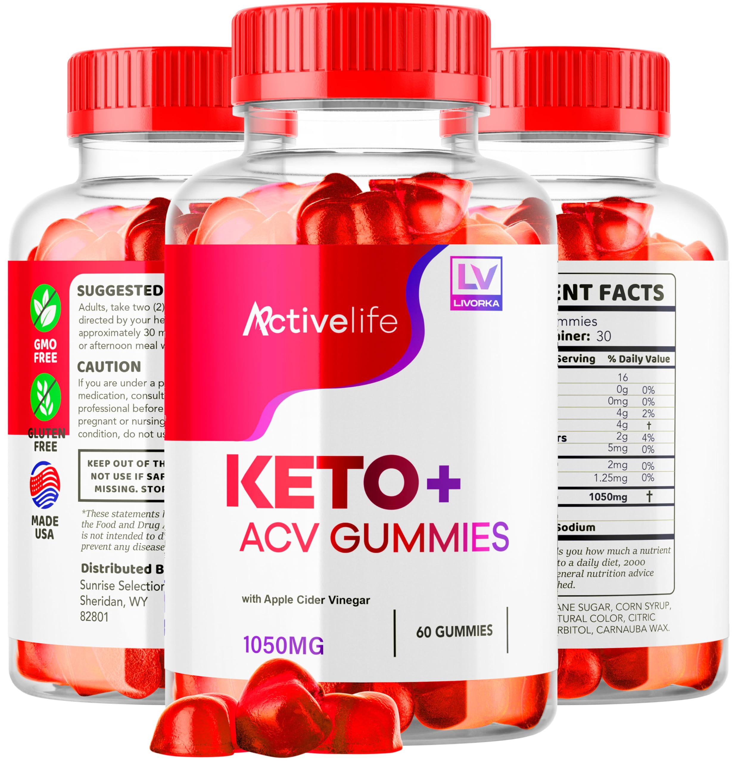 Claim: Advanced Weight Loss with ActivLife Keto ACV Gummies