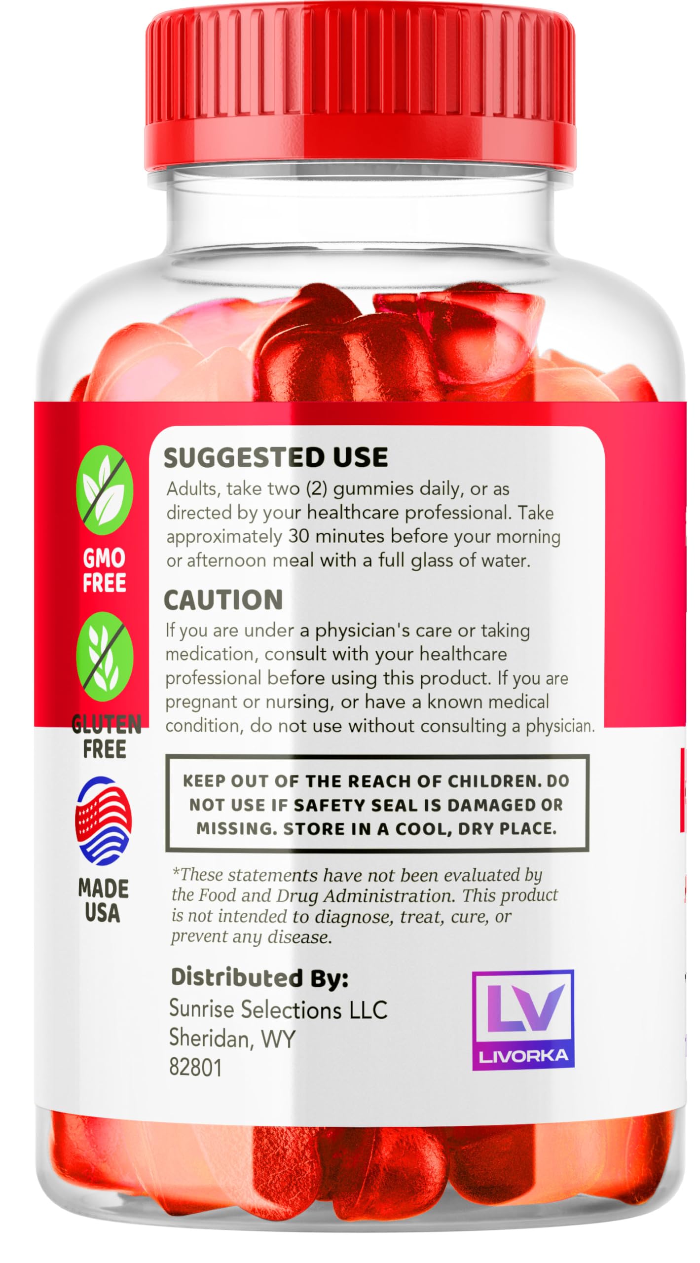 Nutrition focus on Keto + ACV Gummies