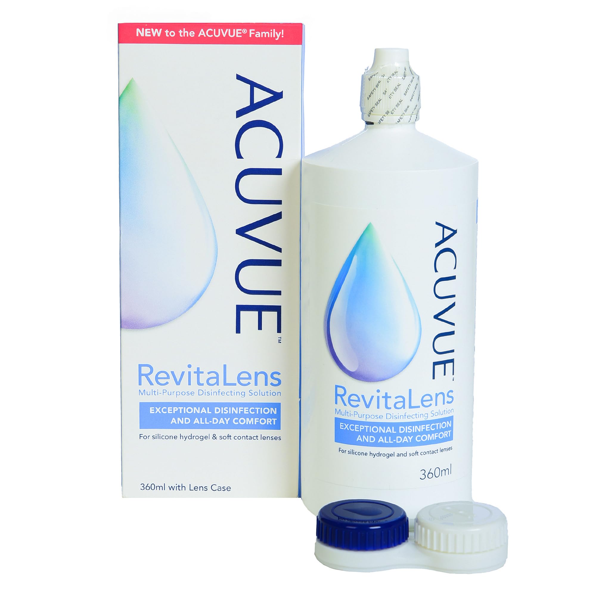 Close-up of bottle label showing 360 ml and multi-purpose action