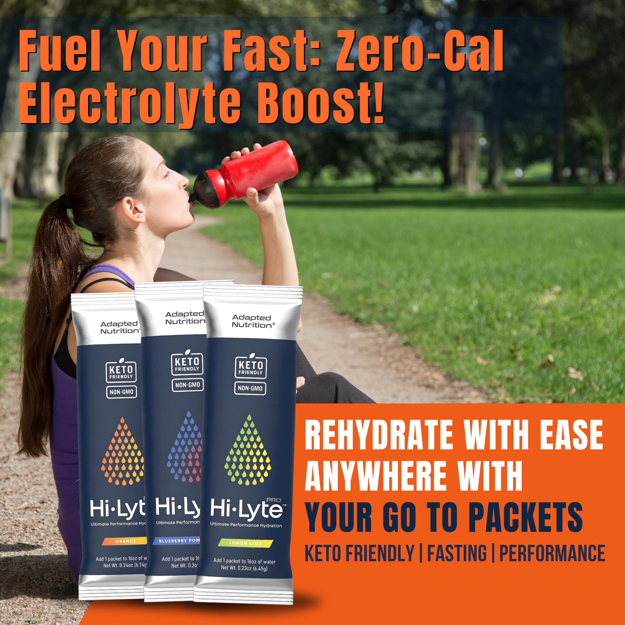 Adapted Nutrition seal with natural sea minerals emphasis.