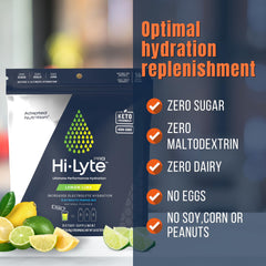 Adapted Nutrition Hi-Lyte Pro ingredients label highlights minerals.