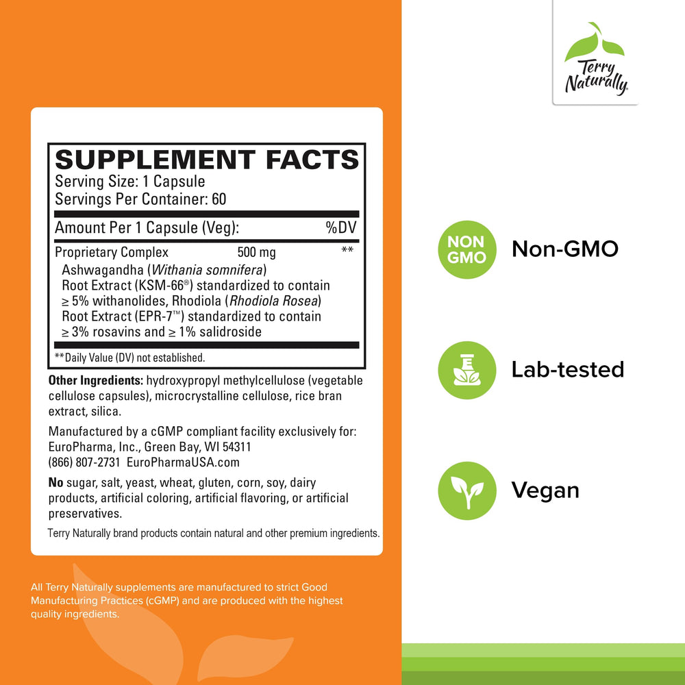 Adaptra adrenal support bottle close-up