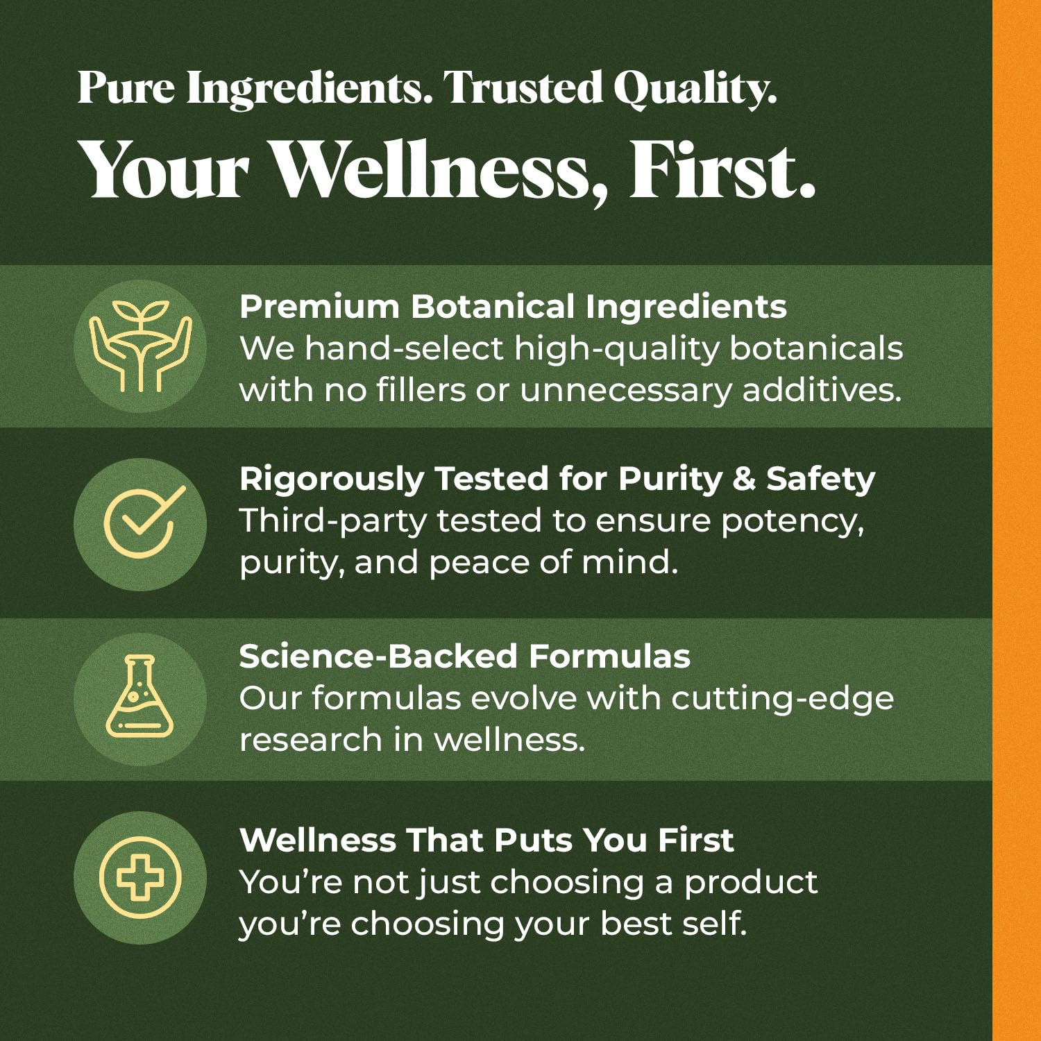 Tincture being added to water