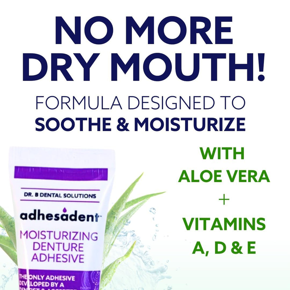 Ingredients highlight showing aloe vera and vitamins A, D, E