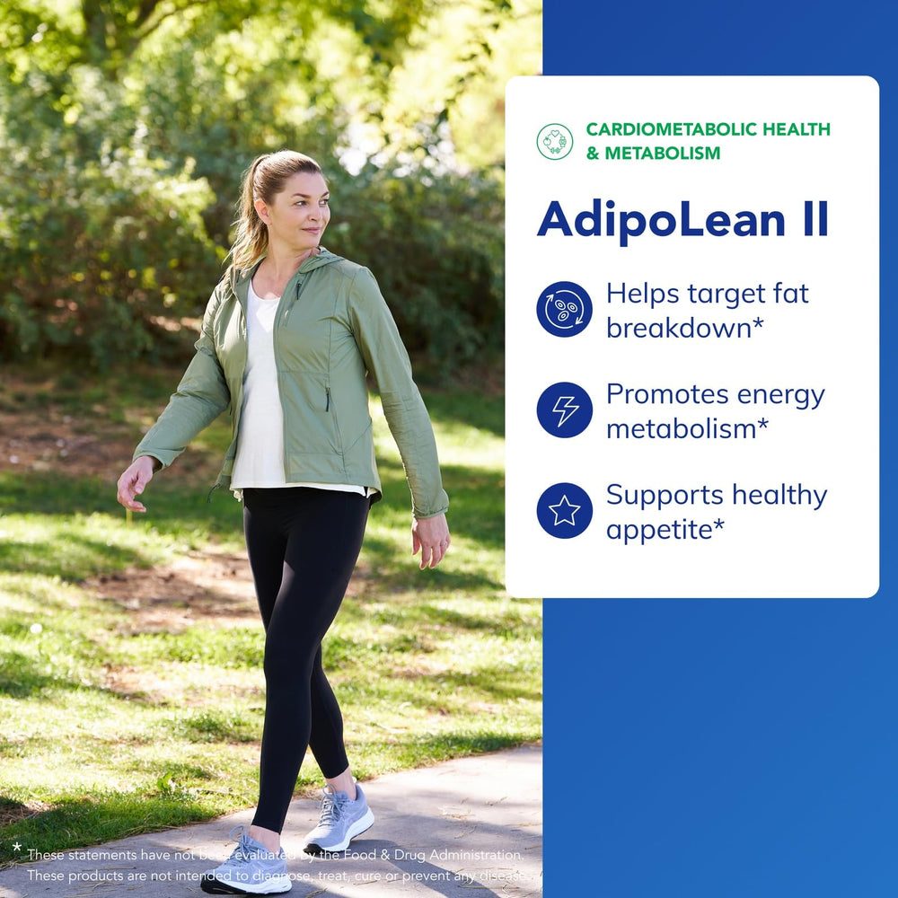 AdipoLean II bottle on white background