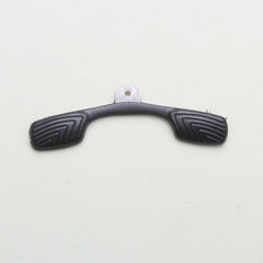 Nose pad attached to glasses showing saddle bridge