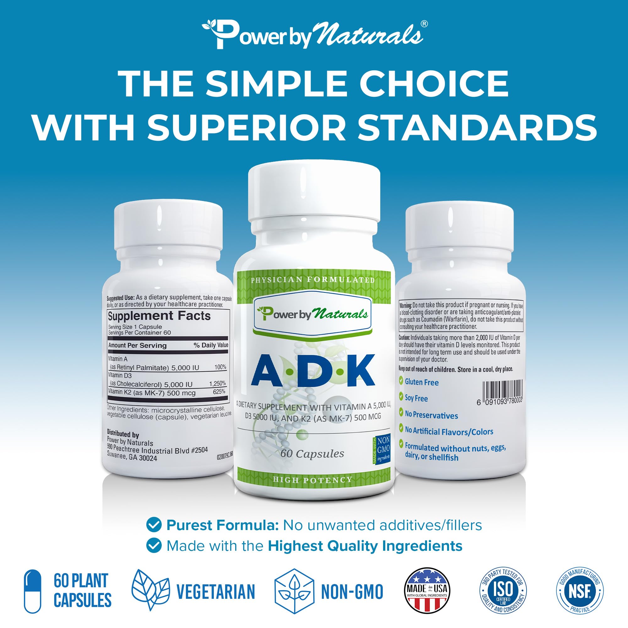 ADK vitamin supplement supporting heart health.