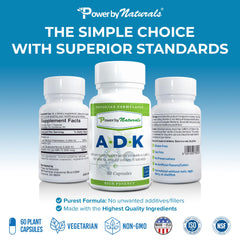 ADK vitamin supplement supporting heart health.