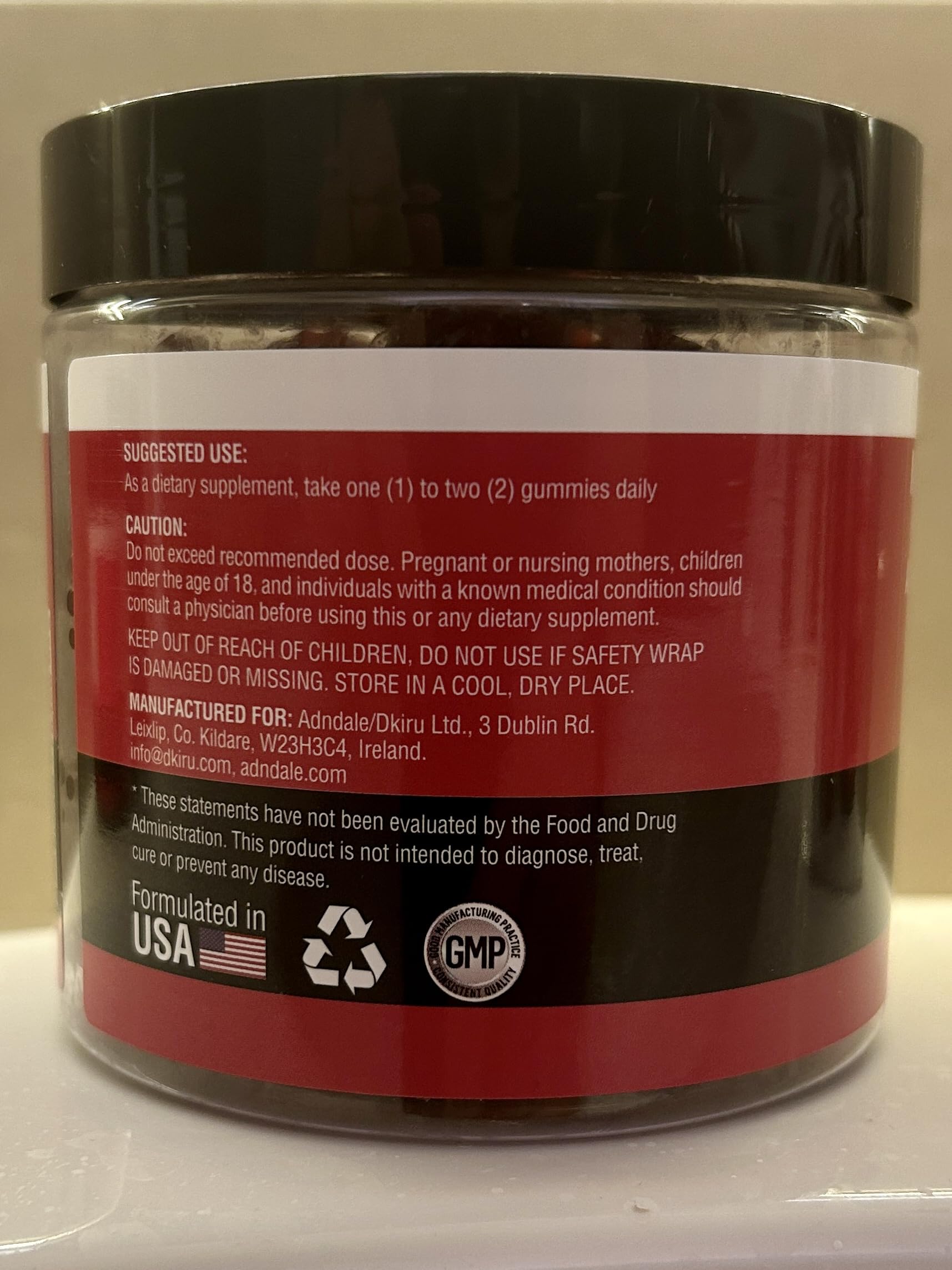 Relaxation-themed scene with gummies on a calming background