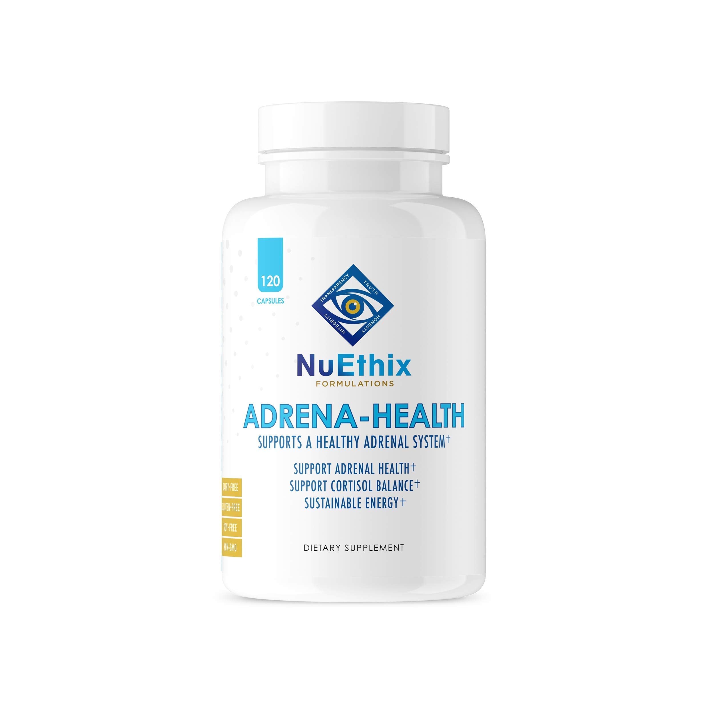 NuEthix Adrena-Health bottle front view