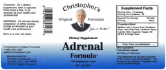 Close-up of Adrenal Formula plant-based capsules