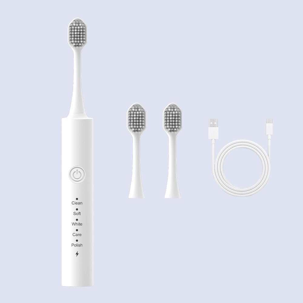 White adult electric toothbrush main image