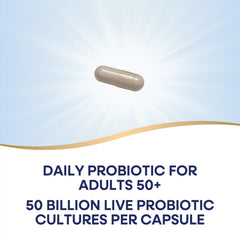 Adult 50+ daily probiotic capsule