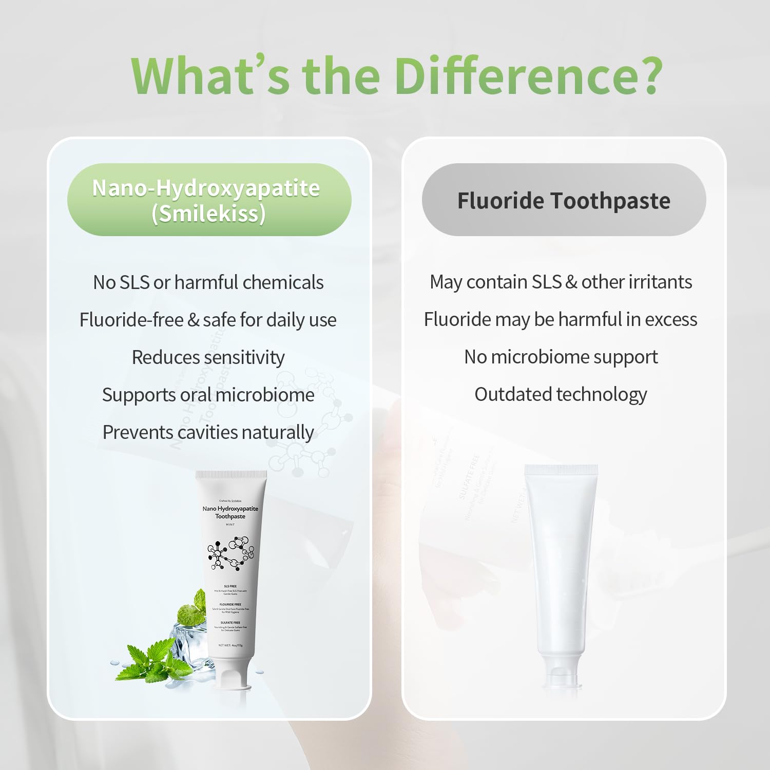 Adults and kids safe toothpaste icon