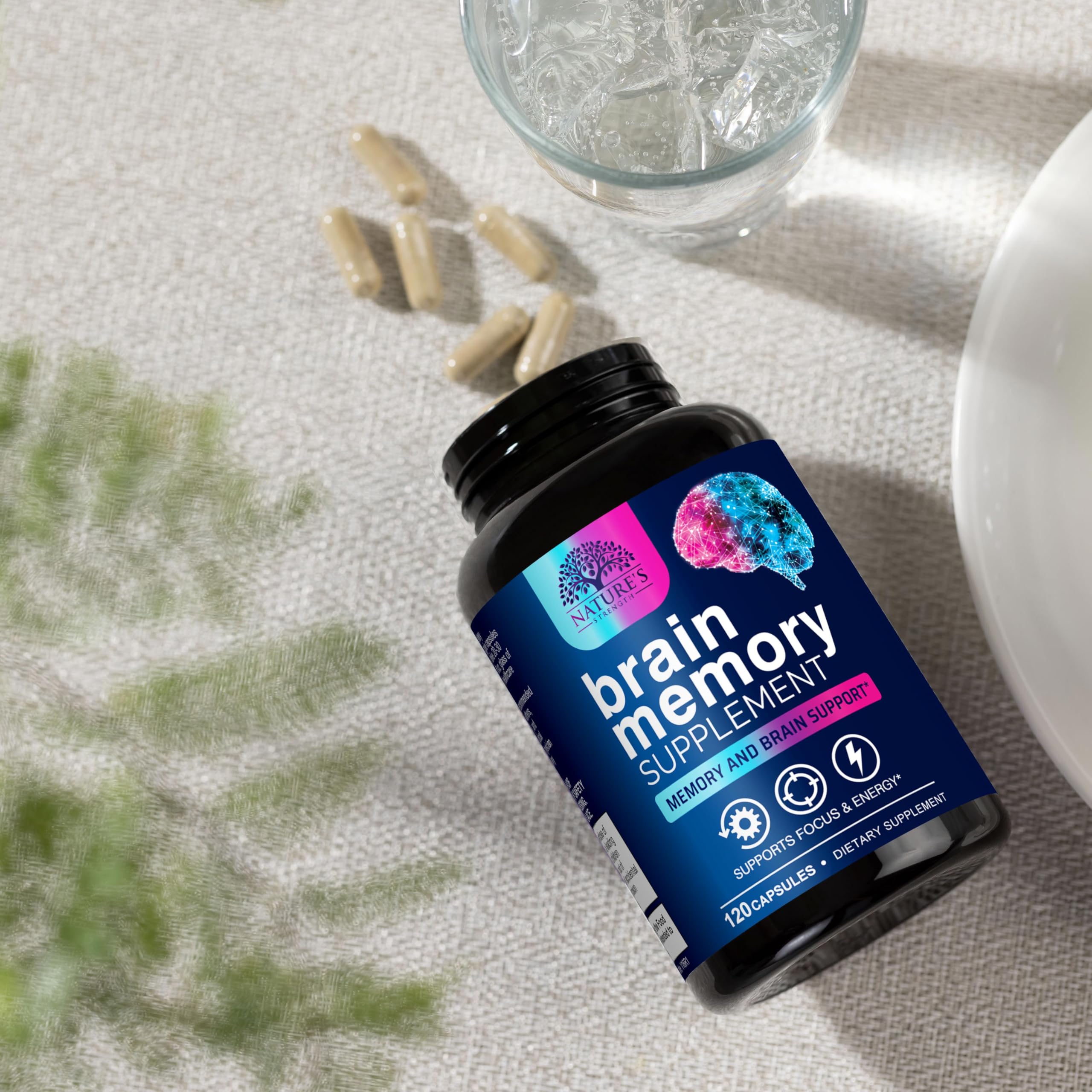 Brain memory pills suitable for adults, students, and seniors