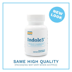 Indole-3-Carbinol 200 mg label close-up