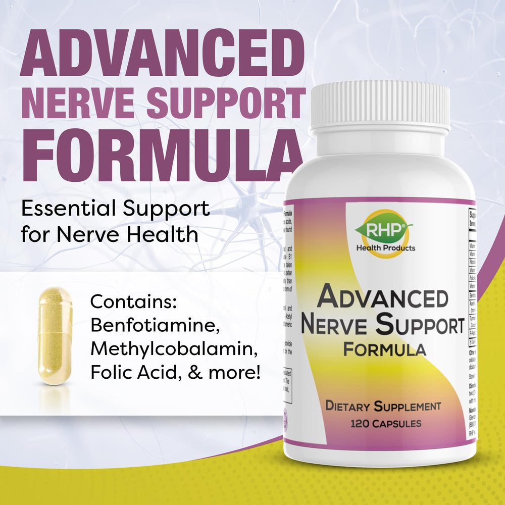 Advanced B vitamins showing methylcobalamin and benfotiamine