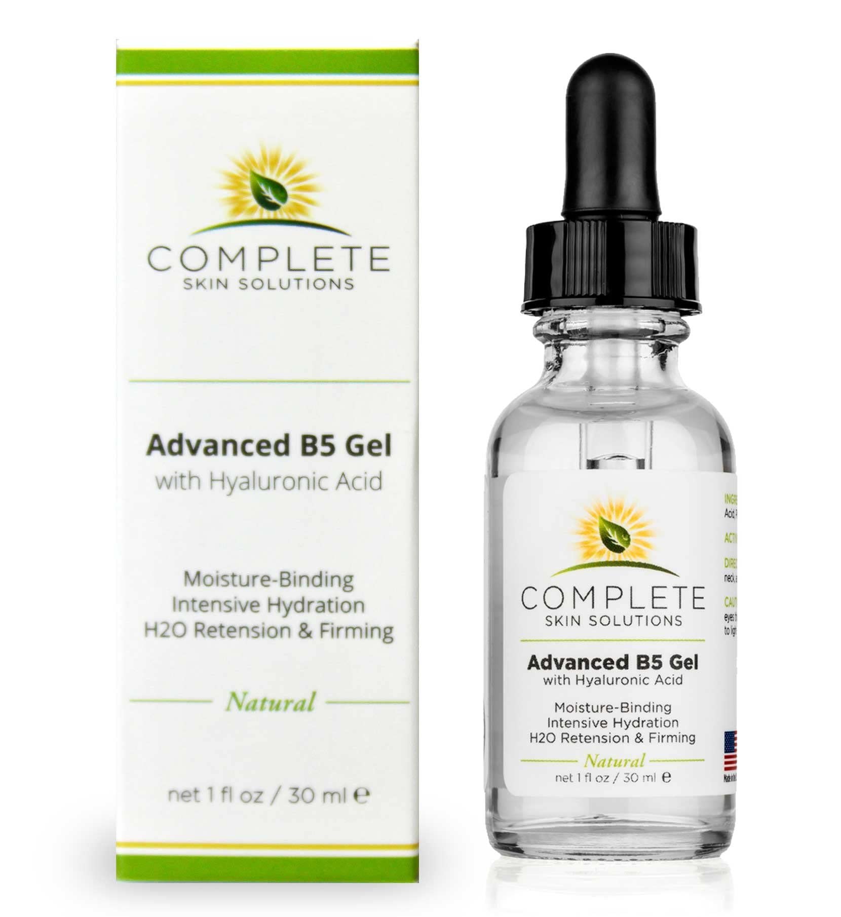 Advanced B5 Gel with Hyaluronic Acid 1 oz bottle front view