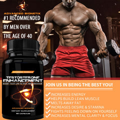 Advanced Bionetix testosterone booster ingredient tribulus promotes stamina support.