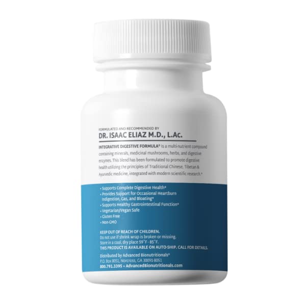 Packaging and product branding of Advanced Bionutritionals Digestive Formula
