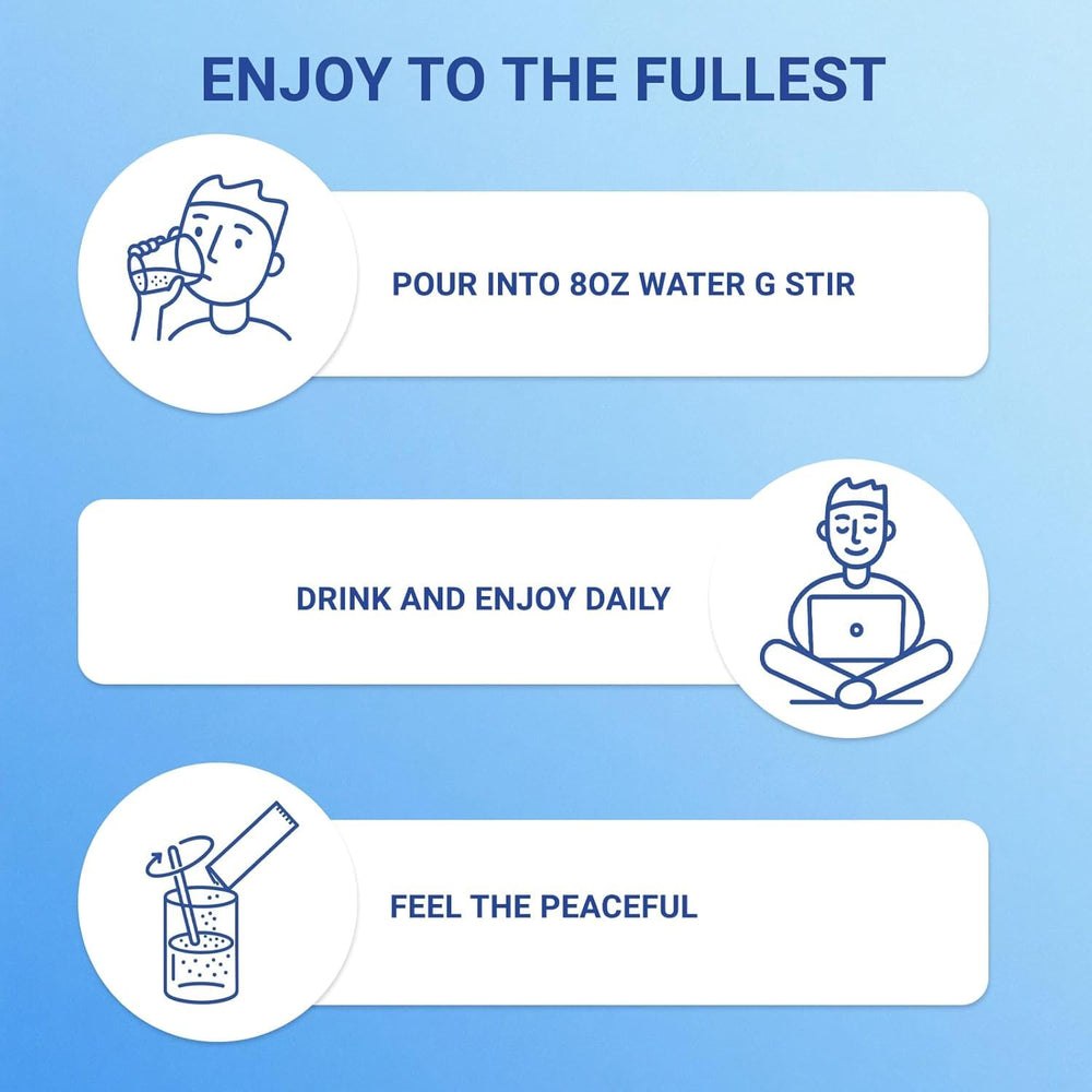 Key ingredients including Ashwagandha, Magnesium Glycinate, L-Theanine