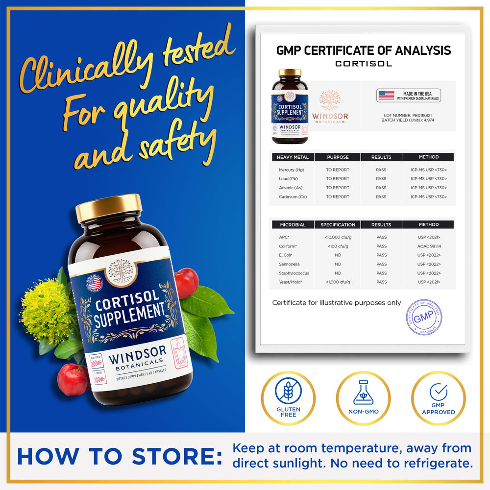 Advanced cortisol detox formula for daily use