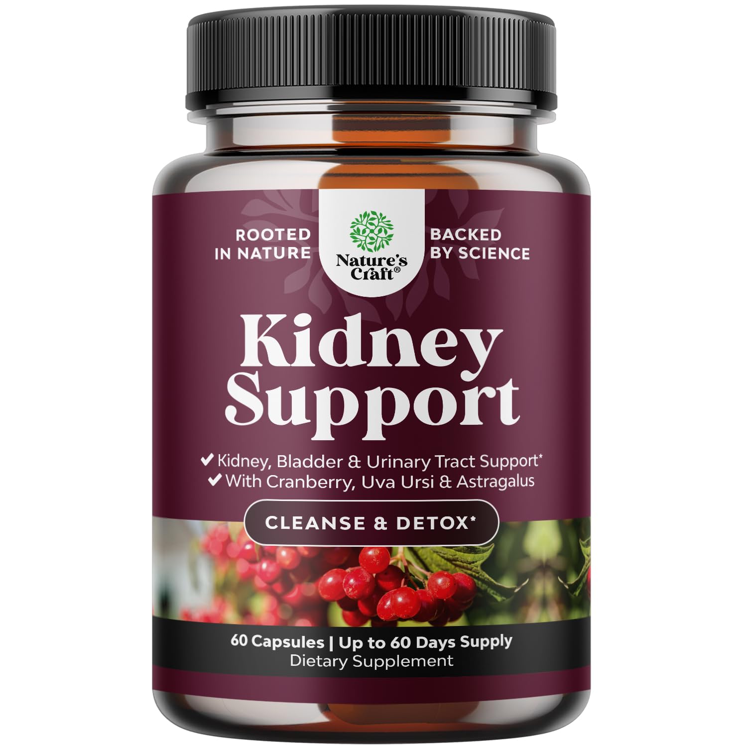 Hero image of Advanced Kidney Support Supplement bottle