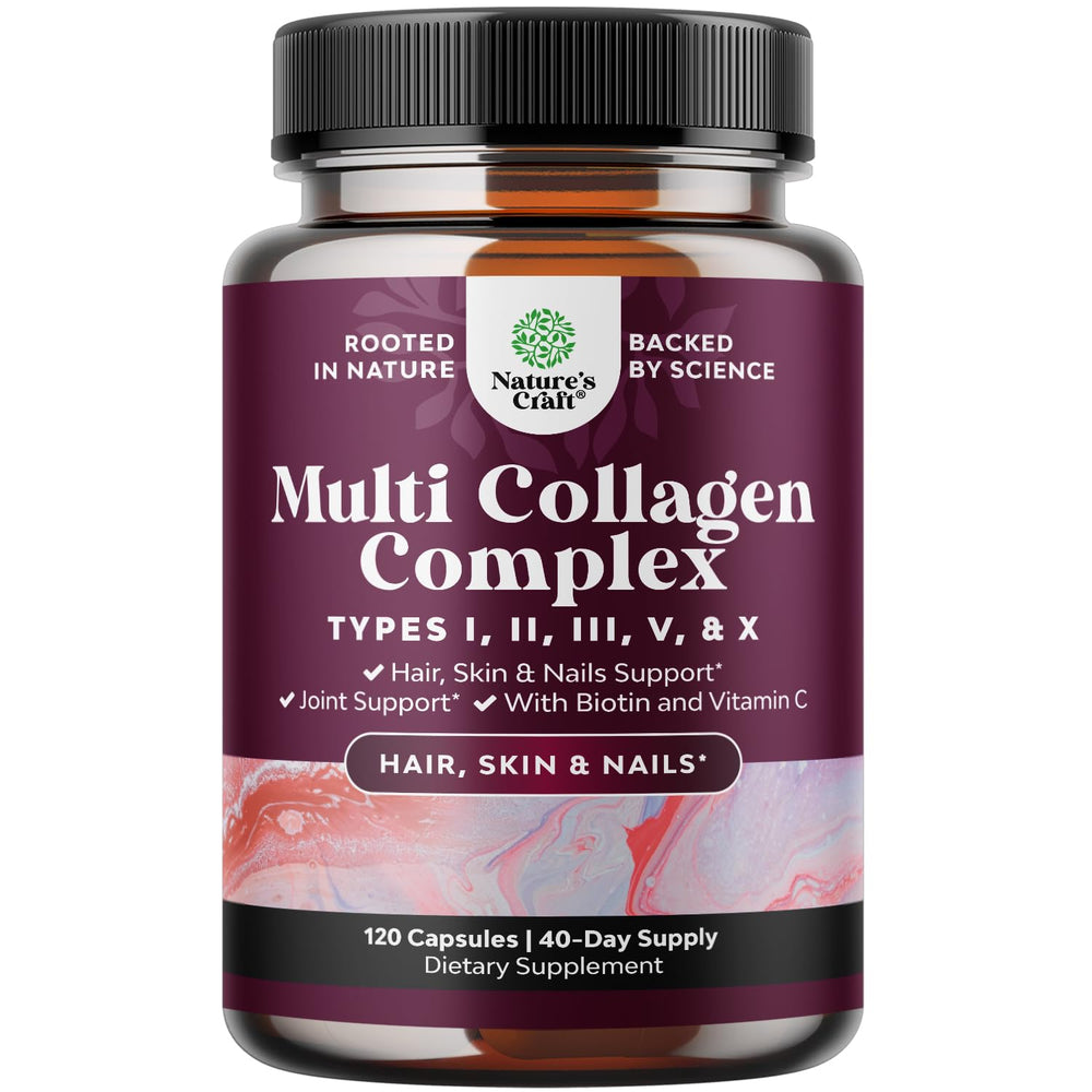 Advanced Multi Collagen Peptides Pills 120ct product image
