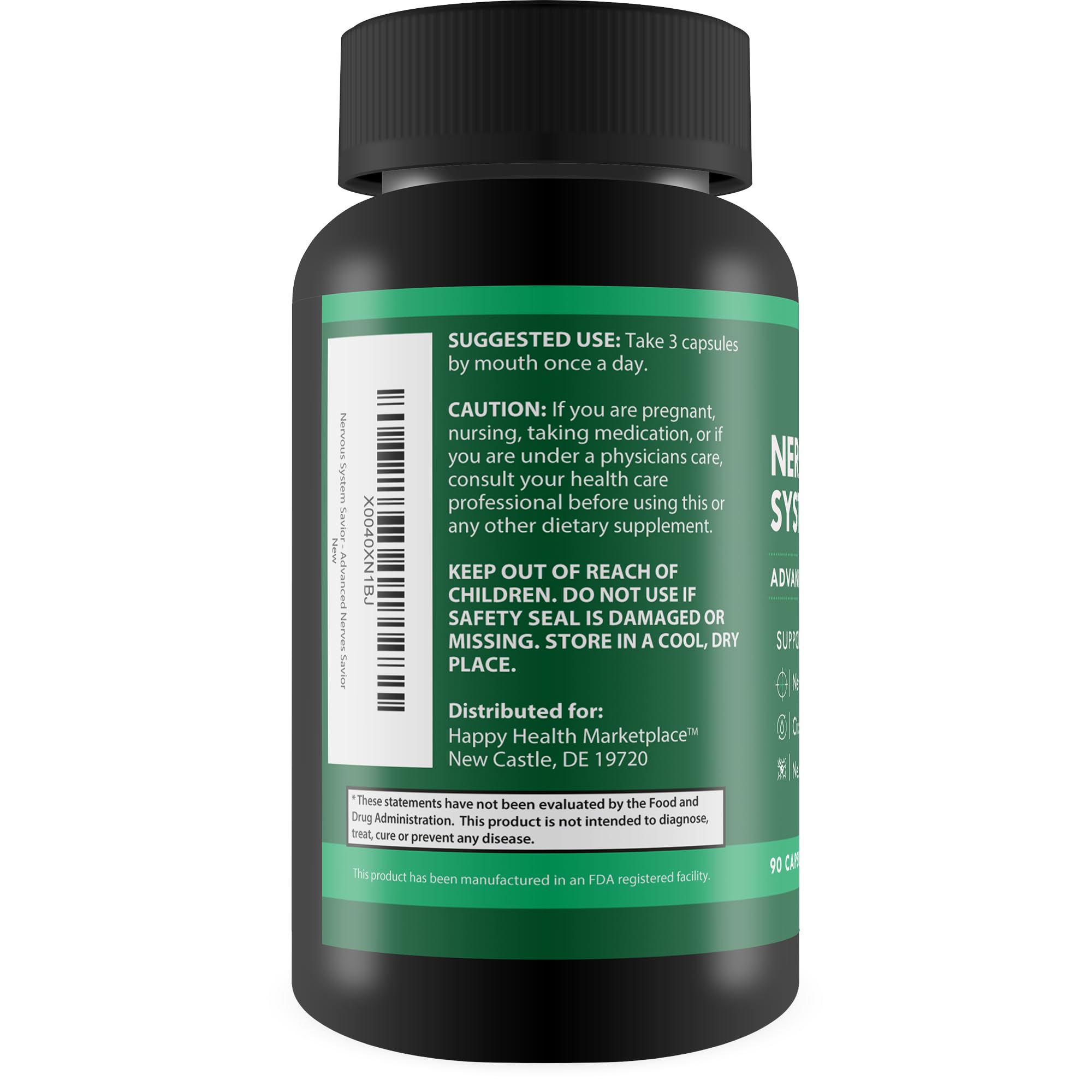 Close-up of the advanced nerve support formula ingredients