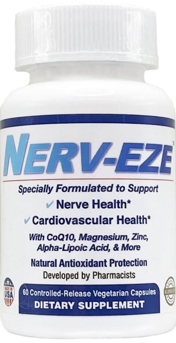 Bottle of Advanced Neurovascular Support with CoQ10 and vitamins