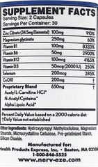 Concept image showing nerve health and cardiovascular support